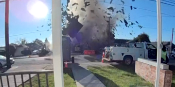 Video shows huge explosion in Bay Area community that damaged buildings
