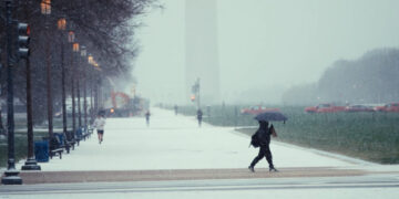 D.C. sees first snow of the season. Here’s how much fell.