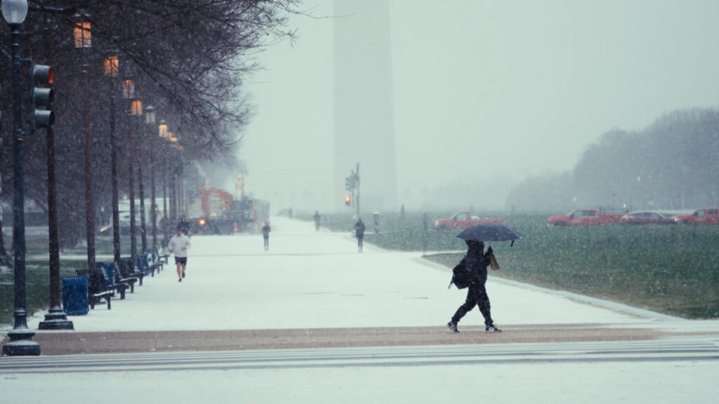 D.C. sees first snow of the season. Here’s how much fell.