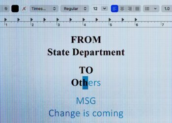 The State Department font change is about respect, not aesthetics