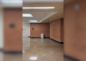 Maryland school closes for the day after a sprinkler causes water leak