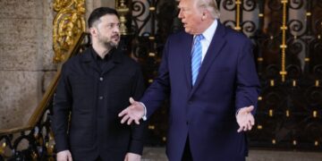 Trump and Zelensky strike hopeful tone after talks as hurdles remain