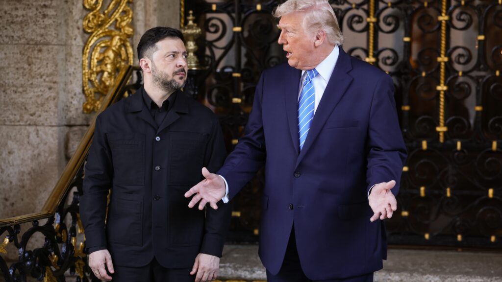 Trump and Zelensky strike hopeful tone after talks as hurdles remain