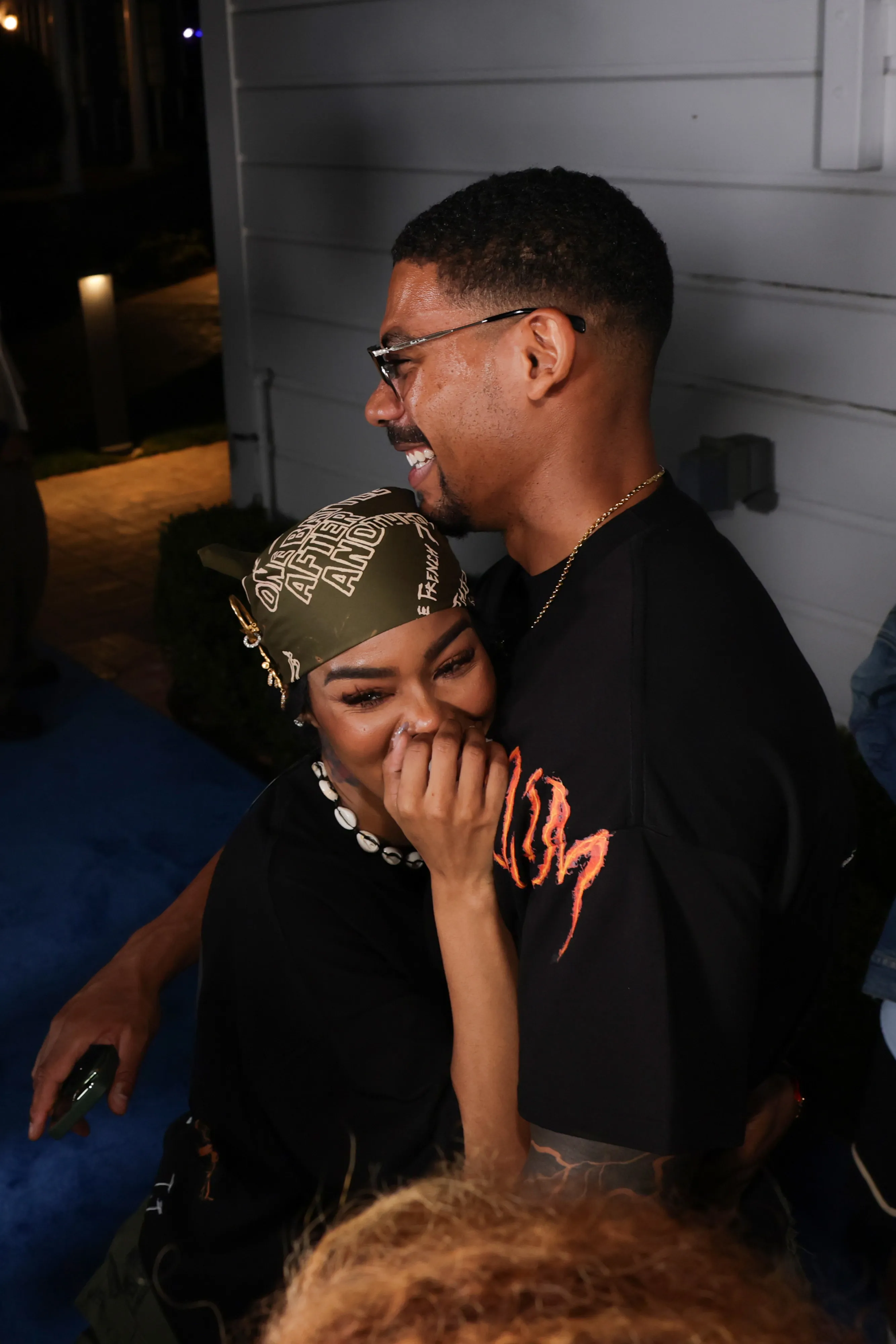 Aaron Pierre and Teyana Taylor