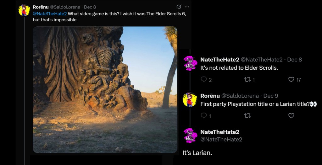 The Game Awards Larian Studios Leak