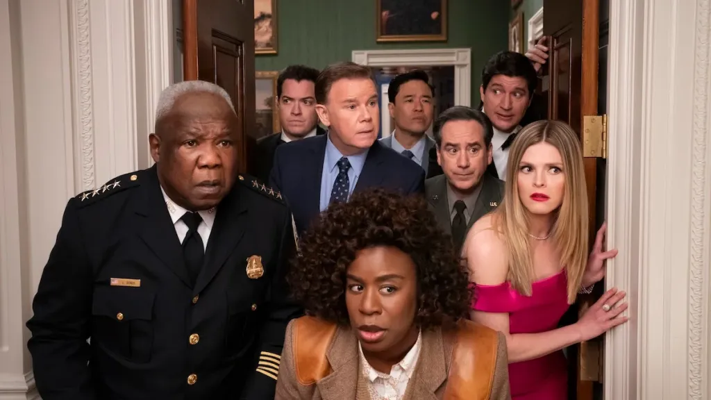 the-residence-cast-uzo-aduba-netflix