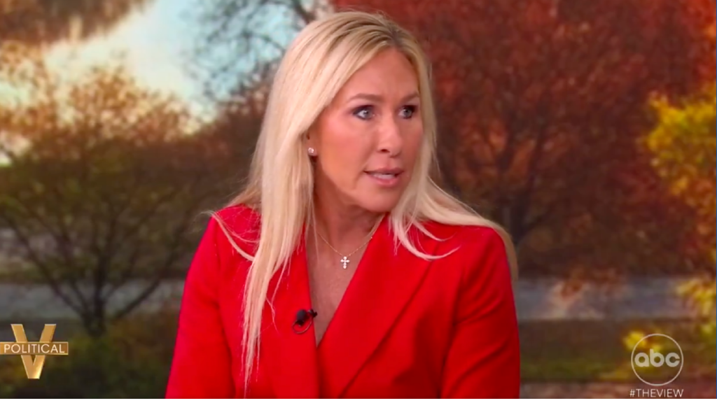 Marjorie Taylor Greene Sets ‘The View’ Return in January