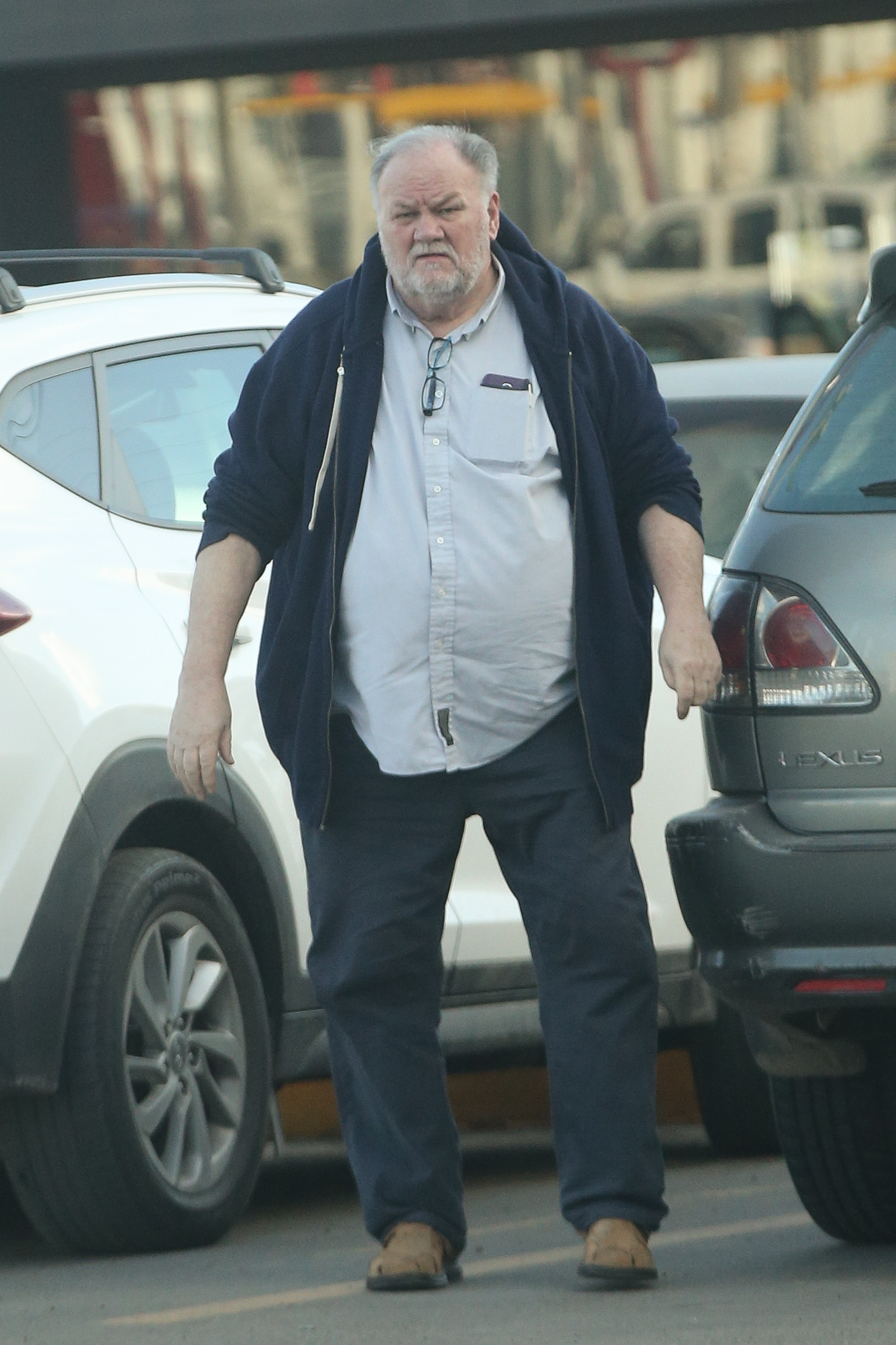 Thomas Markle grocery shopping in Baja Mexico.
