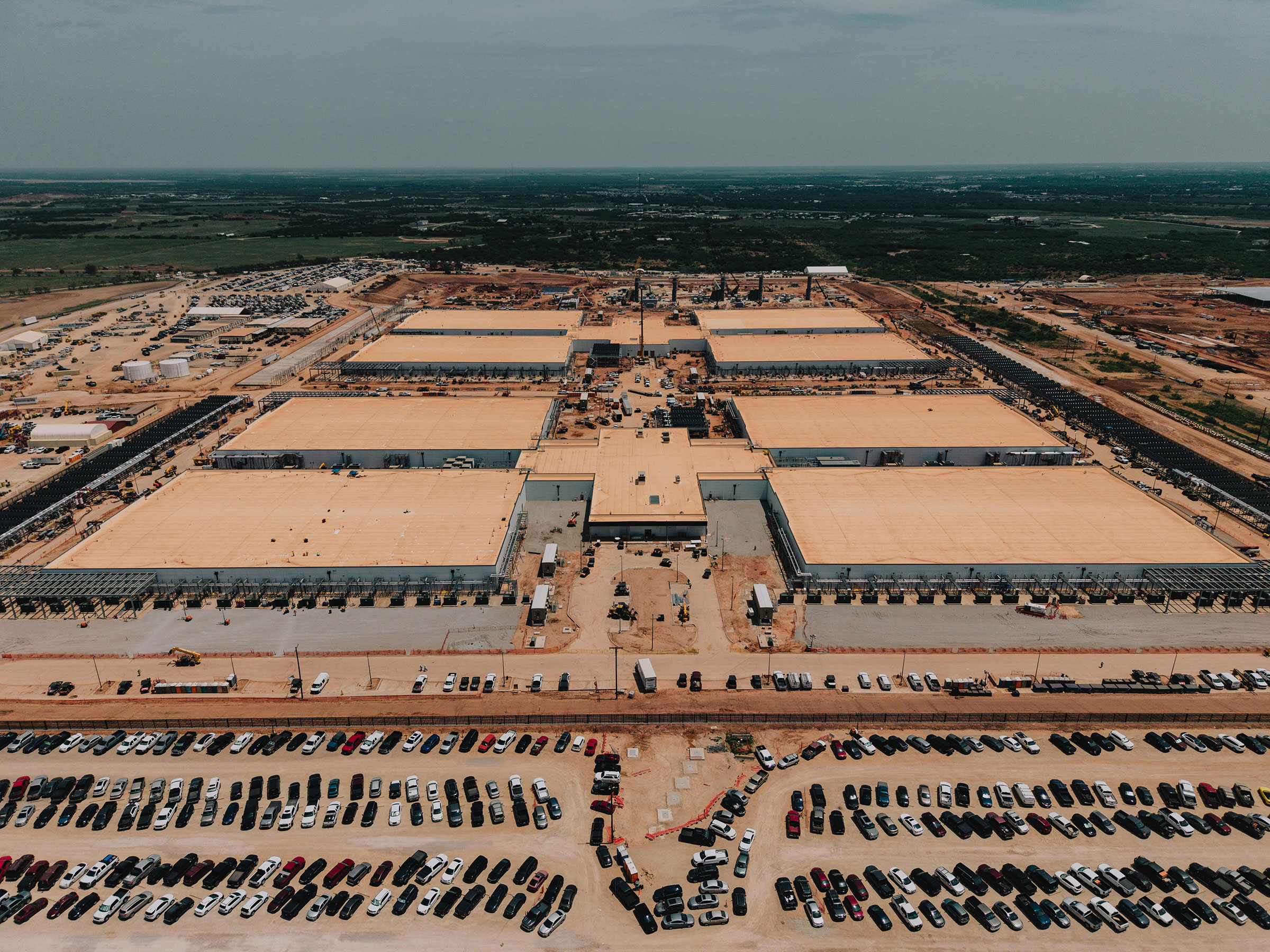 Stargate Project Data Center in Abilene, Texas, on April 28, 2025.