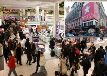Tourist stabbed inside Macy’s Herald Square by crazed homeless woman during busy holiday season: cops