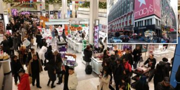 Tourist stabbed inside Macy’s Herald Square by crazed homeless woman during busy holiday season: cops