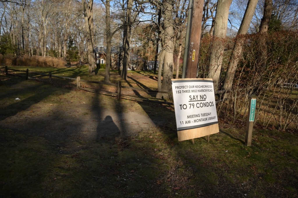  Marcantonio withdrew days later, saying “it was pretty clear that that neighborhood would prefer to just have us step back,” though he continues pursuing a separate 45-unit affordable project at Pantigo Road.