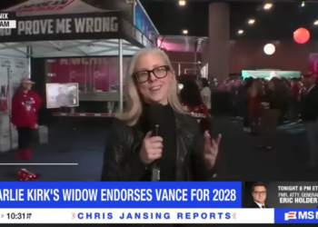 Conservatives balk at ‘disturbing’ recreation of Charlie Kirk assassination site