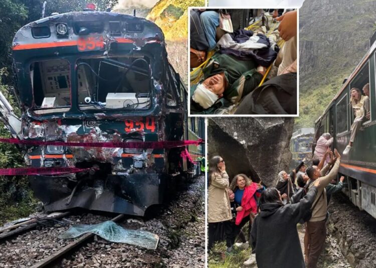 Trains crash en route to Peru’s famed Machu Picchu, killing 1 and injuring 30
