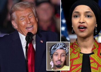 Trump fumes Rep. Ilhan Omar does nothing but  ‘b—ch,’ insists she should ‘get the hell out’ of US
