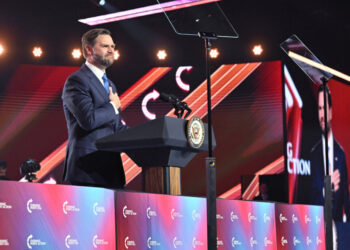 Vance tries to weather the MAGA storm at Turning Point