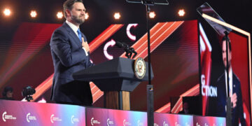 Vance tries to weather the MAGA storm at Turning Point