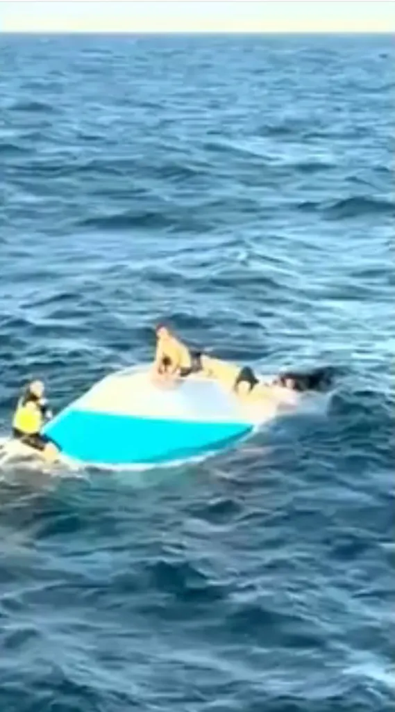 The woman, 51, and boy, 17, from the same family, set off paddleboarding from Portarlington caravan park on the Bellarine Peninsula about 3 p.m. on Christmas Day before vanishing out in the Port Phillip Bay.