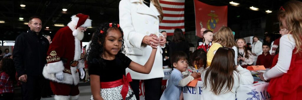 Melania Trump hawks high-dollar handbag as husband rages ‘affordability’ is a ‘Dem scam’