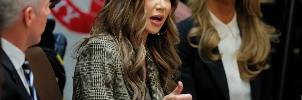 ‘Sick stuff’: Kristi Noem raises eyebrows with startling ‘joke’ in Cabinet meeting