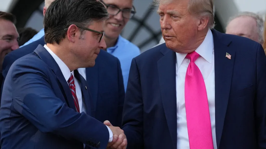 Trump overrules Mike Johnson in dramatic GOP showdown