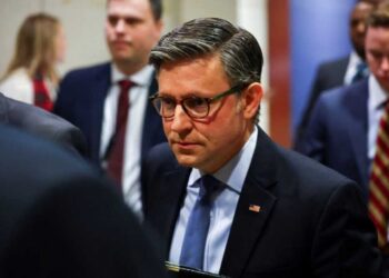 Mike Johnson confronts MAGA rep in ‘heated’ exchange: ‘Take those words out of your mouth’