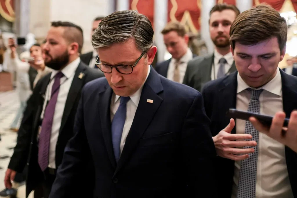 A small group of Republican ‘extortionists’ has usurped Mike Johnson’s power: WSJ