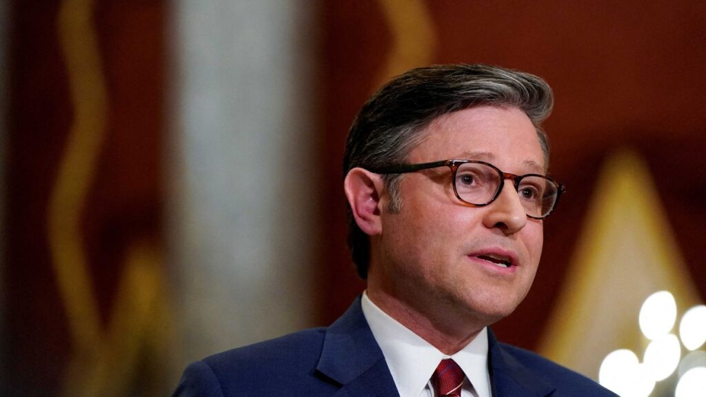 Mike Johnson mocked for claiming he’s a ‘wartime speaker’ under Trump