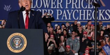 ‘Lucky man!’ Trump suggests Republican’s slow gait is the only reason he’s alive today