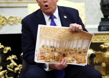 ‘There is no bottom’: Trump mocked over claim ballroom necessary for ‘national security’