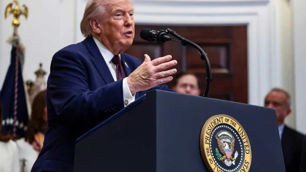 Trump invents reason to avoid questions as DOJ defies Epstein law: ‘Don’t want to soil it’