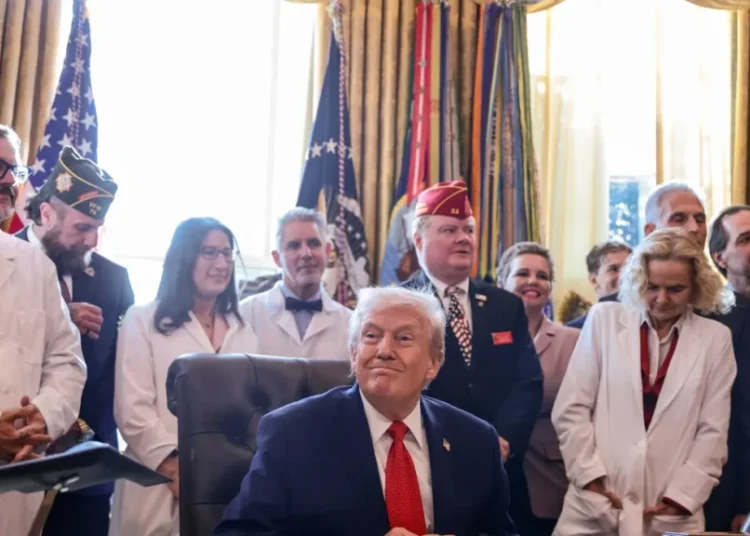 ‘Maximalist’ Trump filling Oval Office with gold — but it may be cheap plastic