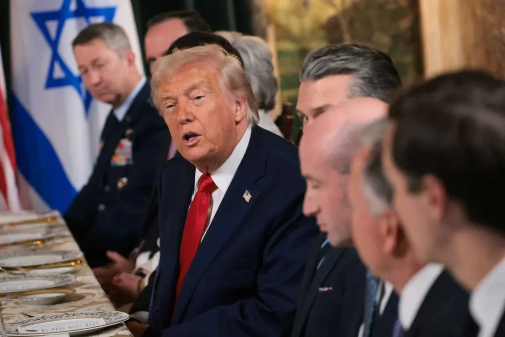 ‘Do I get credit? No!’ Trump busted on hot mic whining about big snub