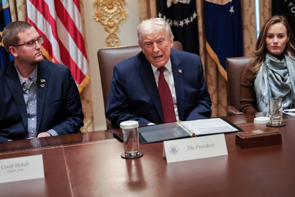 Trump complains ‘you need 185 IQ to turn on a lawnmower’ in bizarre meeting