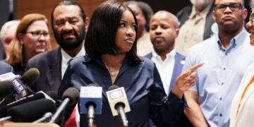 Republicans planted polls and buzz to lure Jasmine Crockett into Senate race: report