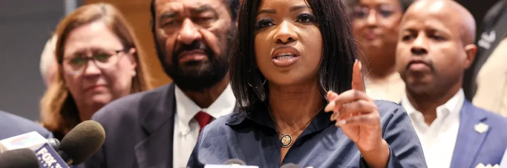 Dem star Jasmine Crockett sounds alarm on Trump move: ‘Something seriously wrong with him’