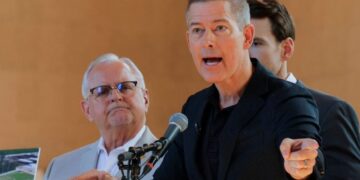 Gavin Newsom blasts Transport Secretary for ‘delayed flights’ after airport exercise idea