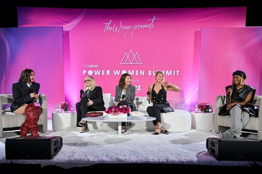 The New Power Women: On Screen and in the Wild presented by South Coast Plaza at TheWrap's 2025 Power Women Summit with All's Fair actress Judith Light, Hacks costume designer Kathleen Felix-Hager, comedian Yvonne Orji and more. Source: TheWrap