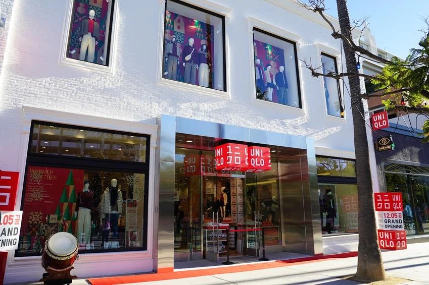 Uniqlo store in Santa Monica. Source: Uniqlo