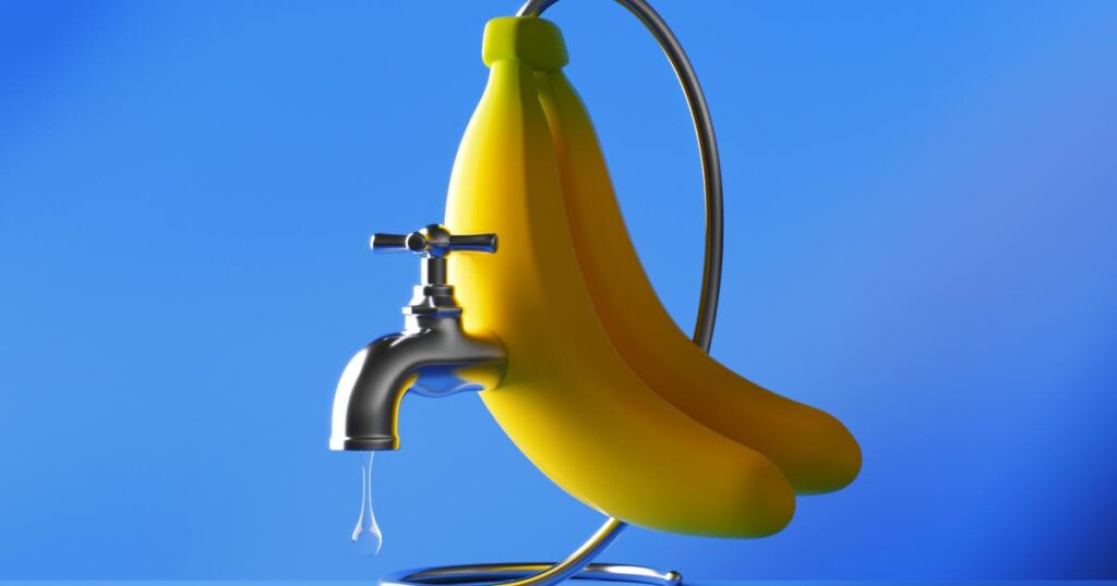 What’s the deal with … banana water?