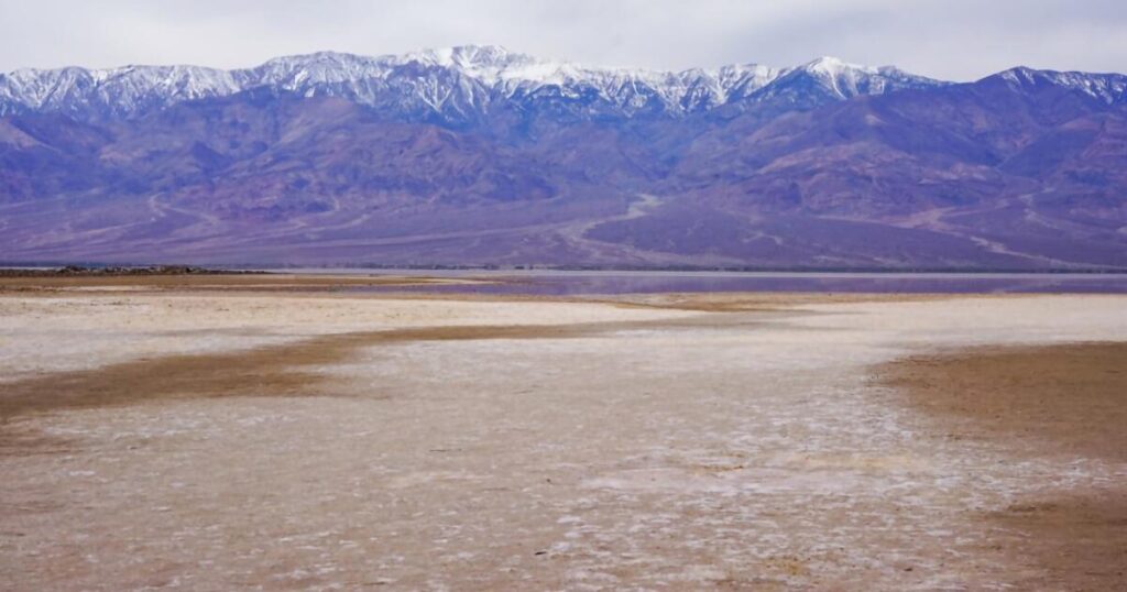 Ancient lake from ice age comes back to life in Death Valley after record rainfall