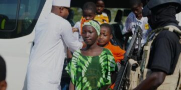 Nigerians welcome 130 schoolchildren and teachers released after mass abduction