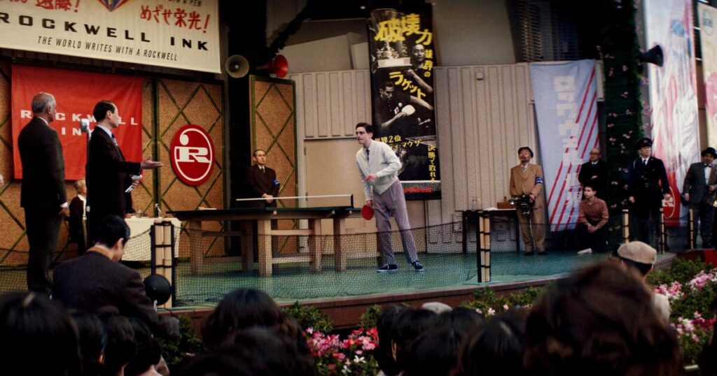 Is Timothée Chalamet as good at pingpong as his character in ‘Marty Supreme’?