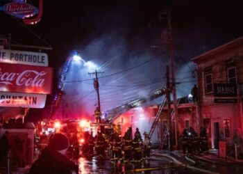 Maine fire damages historic Portland waterfront and several boats