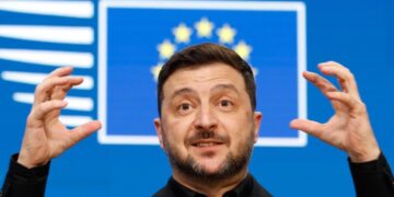 Zelensky says he’s open to a demilitarized, free economic zone in Ukraine’s east