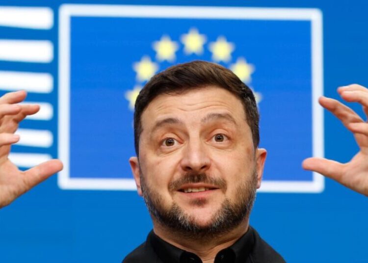 Zelensky says he’s open to a demilitarized, free economic zone in Ukraine’s east