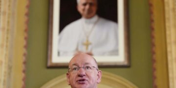 Pope names new archbishop of Westminster as part of generational shift in English-speaking hierarchy
