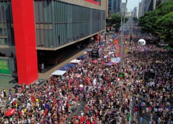 Women protest gender-based violence across Brazil following shocking cases