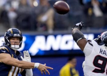 Chargers’ AFC West title hopes shattered in frustrating loss to Texans