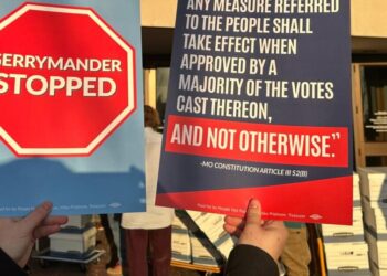 Opponents of Trump-backed redistricting in Missouri submit a petition to force a public vote